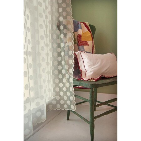 Heritage Lace 42 x 84 in. Polka Dot Panel 8315C-4284